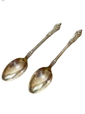 2 - Small Apostle Spoons - EPNS